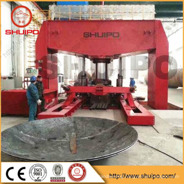 2015 SHUIPO New Product Dished Head Pressing Machine for Storage Tank Elliptical Dished Head